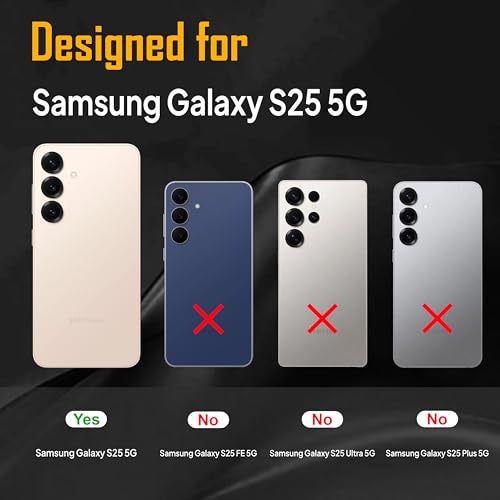 Image of Zapcase Back Case for Samsung Galaxy S25 5G | Slim Lifetime Anti-Yellow Crystal-Clear Cover with Elevated Camera Protection & MagSafe Compatibility | Premium German Polycarbonate | Shockproof | Clear