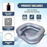 Inflatable Bedside Shampoo Basin