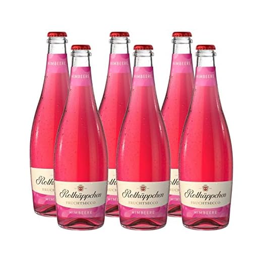 Rotkäppchen Fruchtsecco Himbeere (6 x 0,75l) - Der fruchtig-frische Genuss im Glas.