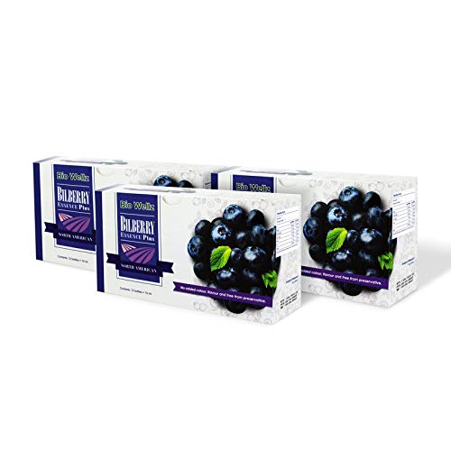 Bio Wellz 3X Bio Wellz Bilberry Essence Plus, For Dry, Puffy Eyes (Long Hours Use Of Computer, Mobile Devices, Television), Natural Supplement, Antioxidant To Fight Free Radicals, No Additives 36'S #TOP27