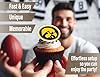 Iowa Hawkeyes Party Supplies for Hawks Football, Birthday Gift, Graduation Party Banner and Cake Toppers (42 Pieces) (Iowa Hawkeyes) #4