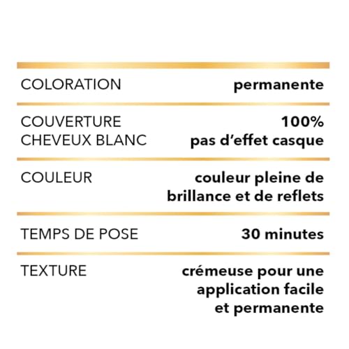 Coloration Permanente 112 Blond Très Très Doré Résultat Naturel Belle Color Garnier La Boîte - vue 6