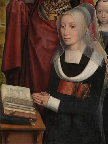 Toile Hans Memling Willem Moreel affiche grand format pour habiller un mur de bureau vide