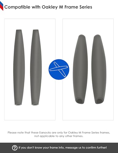 Image of BLAZERBUCK Replacement Earsocks for Oakley M Frame Series Sunglasses