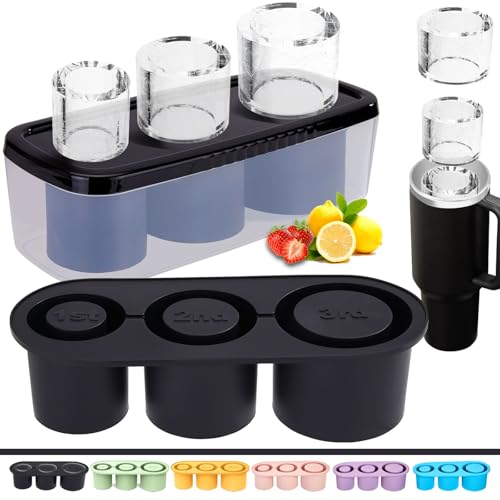 Rhewatin 1pc Tumbler Ice Tray for Stanley/Yeti/Simple...