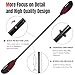 WONITAGO Angler Kayak Paddles Aluminum Paddle with Plastic Blades and Paddle Leash, Floating Adjustable Fihsing Kayak Oars, 3 Piece, 230-250cm/90-98 inch Red