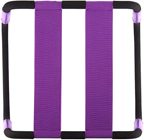 Moonight Adjustable Folding Chair Portable Posture Assist Chair Couples Stool Multifunction Detachable Stool Elastic Waterproof Furniture For Bedroom Bathroom Bear Weight Up To 300 Pounds (Purple) #TOP6