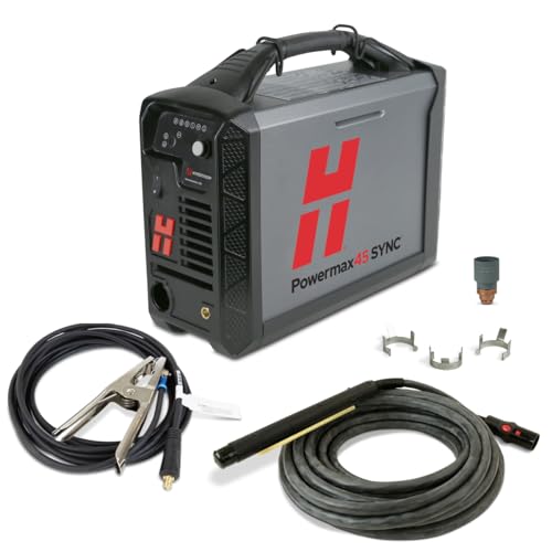 Hypertherm Powermax 45 SYNC Plasma Cutter w/CPC Port, 25 ft. 180 Degree Machine Torch 088580
