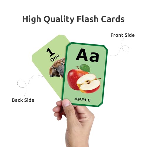 Image of Fresh Mind Toys Flash Cards for Kids, Set of 6 | Preschool Learning Activities | Educational Toy | 6-in -1 Learning Flash Card | 180 Cards | Easy Learning Educational Flash Cards for Kids