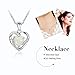 Lam Sence Sterling Silver 7mm Heart Shape White Created Opal Pendant Necklace
