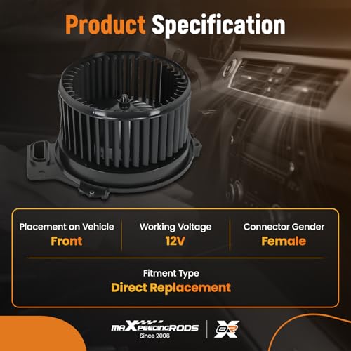 Image of maXpeedingrods HVAC Heater Blower Motor Assembly 700339 for Subaru Forester Base /Limited /Premium /Touring /Touring Sport Utility 4-Door 2.5L H4 Gas DOHC 2019-2023# 75151 BM10101C 72223FL010