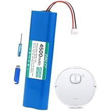 4500mAh Battery Replacement for Ecovacs Deebot N8, N8+, N8 Pro, N8 Pro+, Deebot N5, Deebot Ozmo 900, Deebot Ozmo 920, Deebot Ozmo 930, Deebot Ozmo 901, Deebot Ozmo 905, Deebot Ozmo 937 Robot Vacuum
