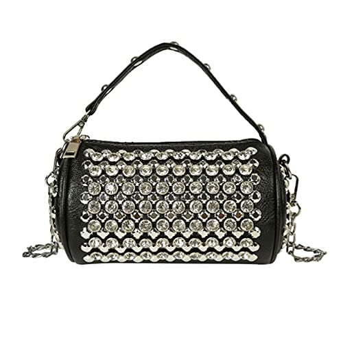 Buddy Handbag Women Rivet Shell Bag Fashion Tassel Shoulder Crossbody Bag Chic Tote Purse