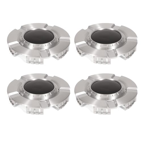 LEAPTREND 4pcs Chrome Wheel Center Caps Fit for Chevy/Chevrolet 2007-2013