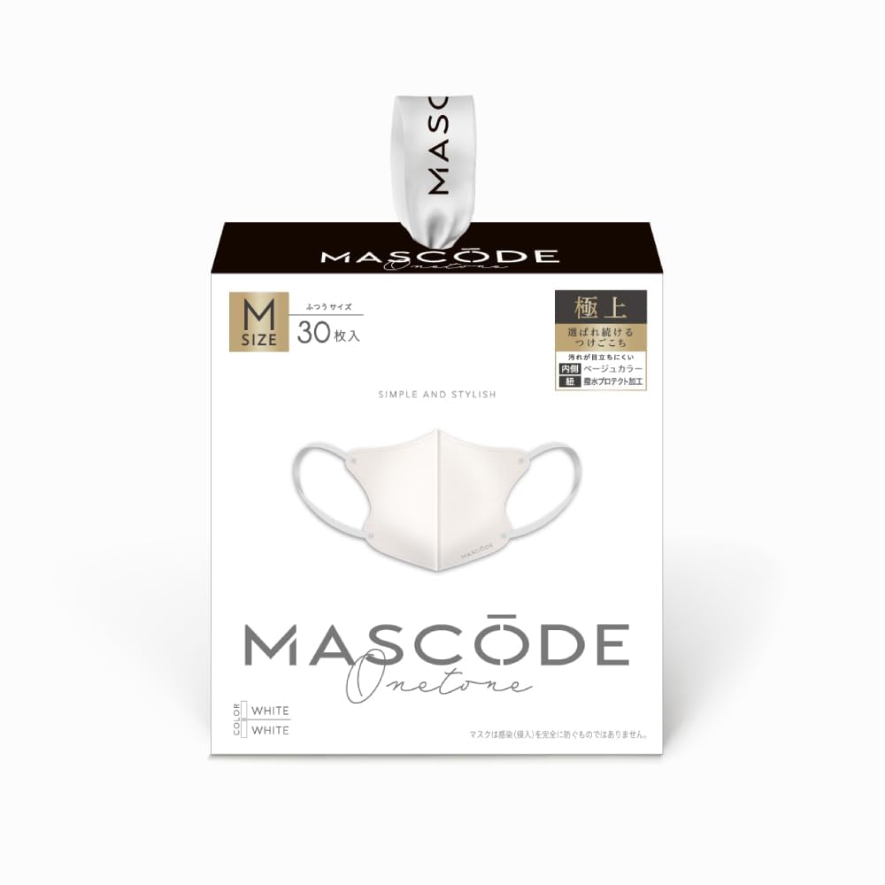 MASCODE 3D Breathable Face-Slimming Mask, 30-Pack
