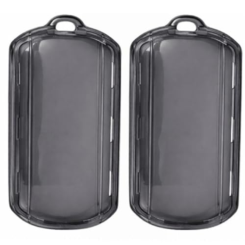 Image of JVCV Soft TPU Transparent Key Cover Compatible with Tata Sierra, Safari Petrol, Harrier Petrol, Curvv & Curvv EV Push Button Start Smart Key | Glossy Anti-Scratch Car Key Shell Protector (2 Pack).