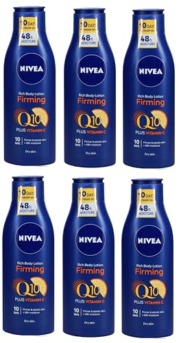 Nivea Q10 Rich Firming body lotion lait corps hydratant et raffermissant 6 x 250ml