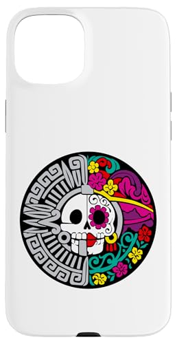 Mexican Pride Eagle Emblem Patriotic Mexico Aztec Calendar �X�}�z�P�[�X iPhone 15 Plus �p