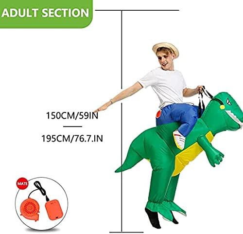 Miniatura 5 de Disfraz inflable de Navidad de Papá Noel alce de árbol de Navidad disfraz inflable para adultos fiesta de Navidad