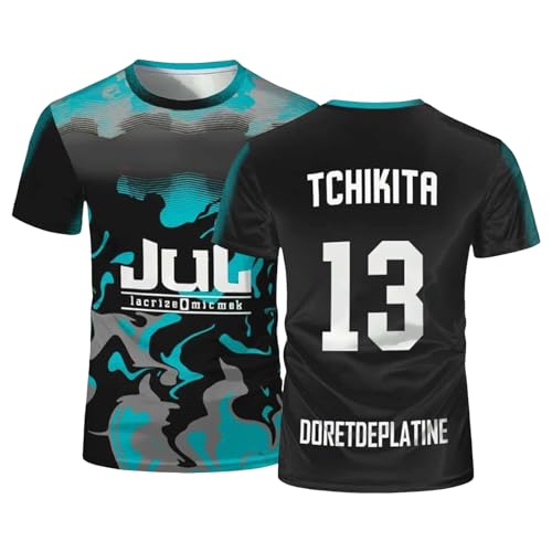 T-Shirt JUL Hommes Femmes Maillot de Foot JUL Enfant,Plusieurs modéle Disponible Cadeaux des Fans T-Shirt de Sport Impression 3D Haut d’Entraînement...