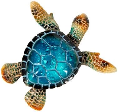 Turtle Figurine Set of Two, Blue Turtle, Sea Turtle Figurine, Turtle Figurine, Turtle Gift, Sea Turtle Gift, Turtle Lover