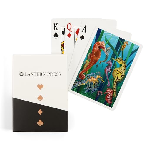 Baraja Seahorses, 52 Cartas Póker para Adultos