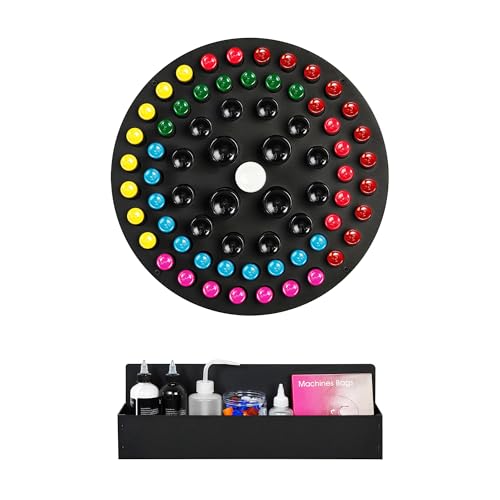 Poarmeey Pigment Ink Tattoo Holder, 69 Holes...