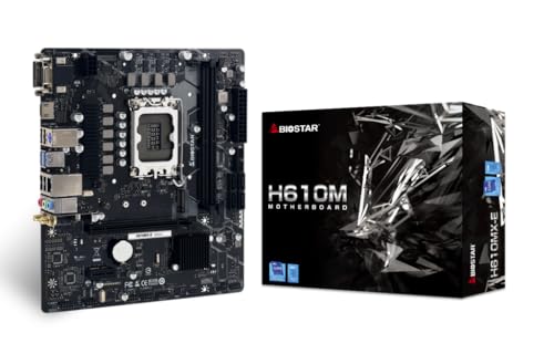 Biostar H610MX-E Mainboard (H610,S1700,mATX,Intel)
