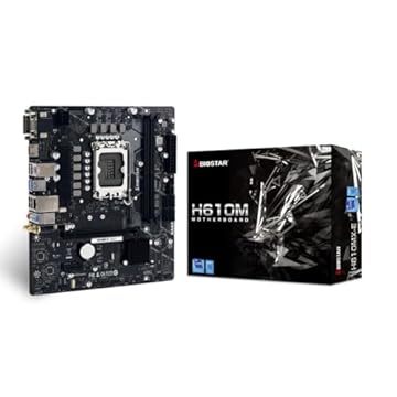 Placa mãe LGA1700 Biostar H610MX-E