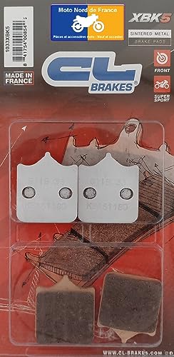 Plaquettes Carbone Lorraine frein avant à fort mordant KTM 690 Duke R
