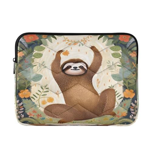 Funda para portátil de 13-14 pulgadas Forest Sloth miniatura 1