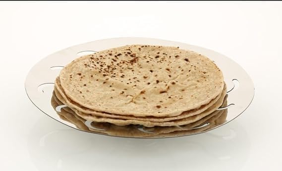 Image of Chapati Jali for Gas Stove, Phulka & Paratha Roaster, Rust-Proof Food Grade Steel Roti Maker Net Durable Kitchen Tawa Accessory (CHAPATI BASKET NO. 9 LOTUS)