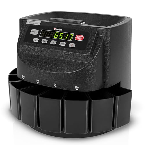 Image of Cassida C200CAD Canadian Coin Sorter, Counter and Roller