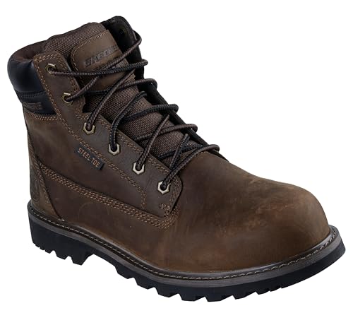 Image of Skechers Men's Longrider 6 Inch Padded Collar Steel Toe