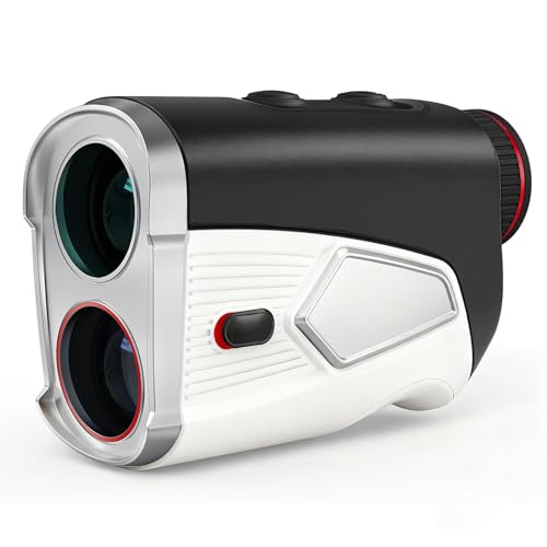 Golf Rangefinder with Slope 2X HD Bright LCD, 1500 Yards Range Finder for...