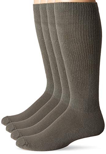 Jefferies Socks Men's Military Breathable Cotton Rib Tactical Over The Calf Boot 4