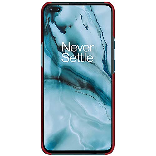 Image of Ultra Slim Hard Shell Back Case Cover for OnePlus Nord - Maroon Red