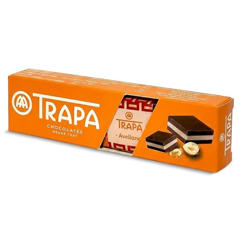 Bombones cortados avellana Trapa 40 g