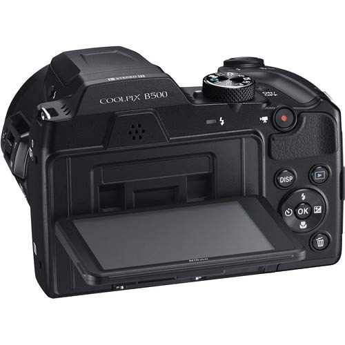 Amazon.com : Nikon COOLPIX B500 Digital Camera (Black) Bundle +