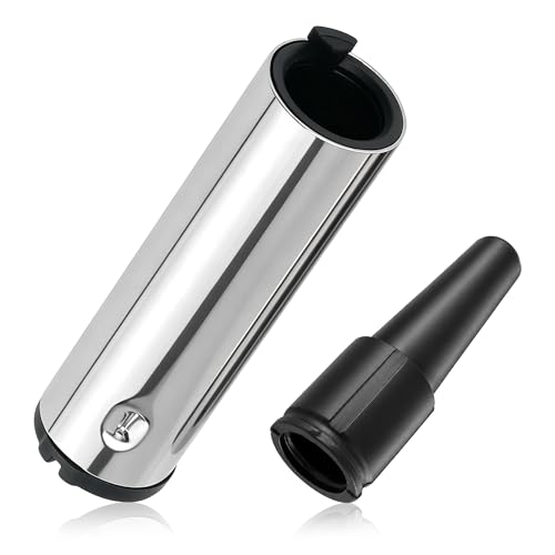 Espresso Machine Milk Frother Replacement Kit Compatible with DeLonghi, Milk Frothing System Parts Replaces 5532154000 Removable Frother and 5313231221 Steam Nozzle