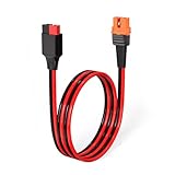 ELFCULB XT60i to Anderson Adapter,12AWG Anderson to XT60i Connector Cable for RC Battery Solar Portable Power Power Station and Solar Panel(2FT)