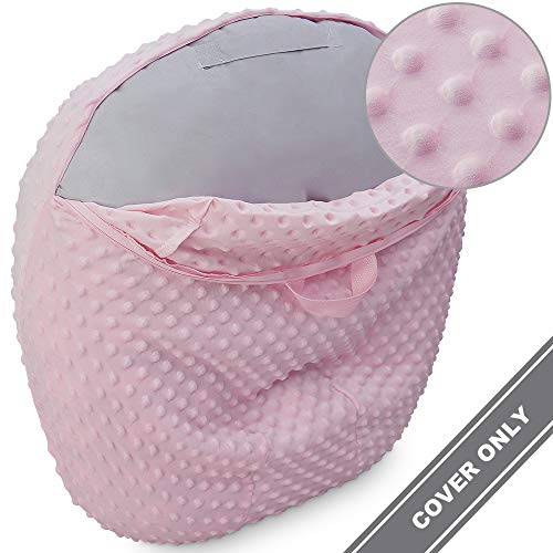 Image of Strechy Newborn Lounger Cover, Removable and Ultra Soft Sung Fitted Baby Lounger Slipcover by BlueSnail(1 Pack,Pink)