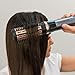 Remington Warmluftbürste rotierend [automatisch] Keratin Protect (inkl.3 Aufsätze: 2 Rundbürsten+Haaransatz-Booster für mehr Volumen) + Haarklammern, Keramikbeschichtung mit Mandelöl, AS8811,Grau