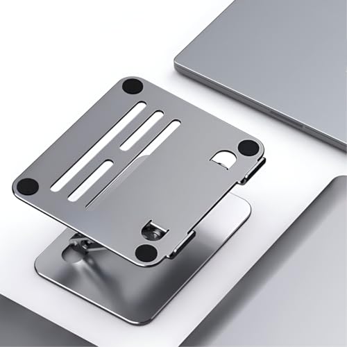 Suporte para Notebook Alumínio Ajustável Apoio para Tablet Dobrável Laptop até 17 Polegadas Resisten