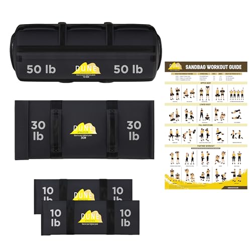 Sandbags for Fitness Training (Unfilled 10-50 lbs)