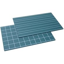 Montessori Greenboards with Double Lines and Squares 2pcs