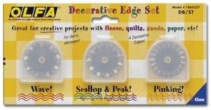 Olfa Decorative Edge Blade Set #DB/ST