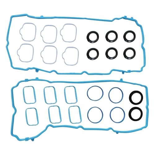 Image of 3.6L Valve Cover Gasket Seal & Intake Manifold Gasket Set, Fit for Chrysler 200 300, Fit for Dodge Challenger Charger, Fit for Jeep Cherokee Wrangler 2011-2022, Replace 5184596AE, VS50805R