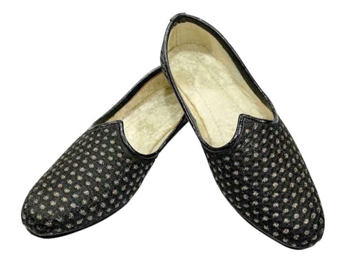 Stop n Style Wedding Sherwani Shoes Indian Punjabi Jutti for Men Ethnic Loafers2