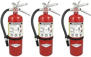 Amerex (3 Pack) B500, 5lb ABC Dry Chemical Class A B C Fire Extinguisher - coolthings.us